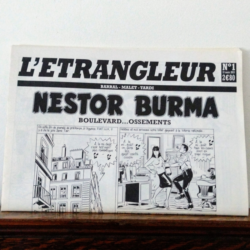 L'étrangleur, boulevard ossements, Nestor Burma N°1